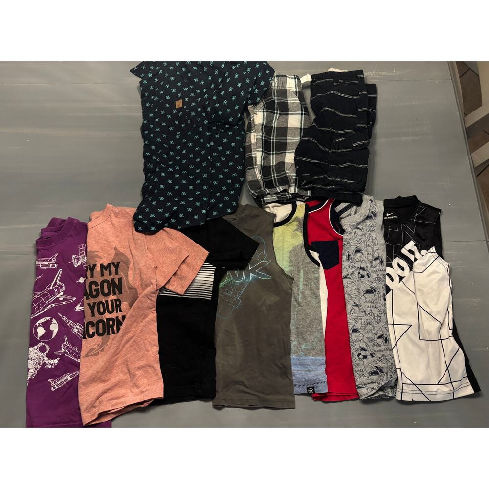 Lot of Boys 5/6 Summer Cloths Tanks,Shorts,Tshirts
